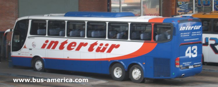 Scania K - Marcopolo Paradiso 1200 G6 (en Uruguay) - Intertur
