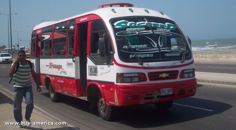 Isuzu NPR - Omega - Pemape
XVL380

Ruta 25 "Socorro" (Cartagena)
