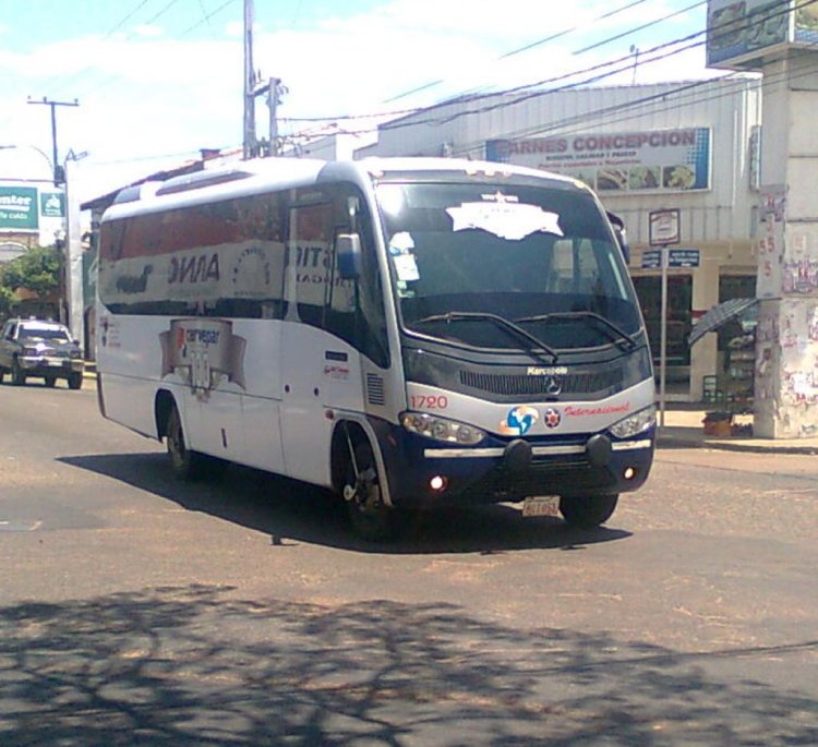 Marcopolo Senior G7 (en Paraguay) - Mini Bus propiedad de Cervepar
Palabras clave: MB