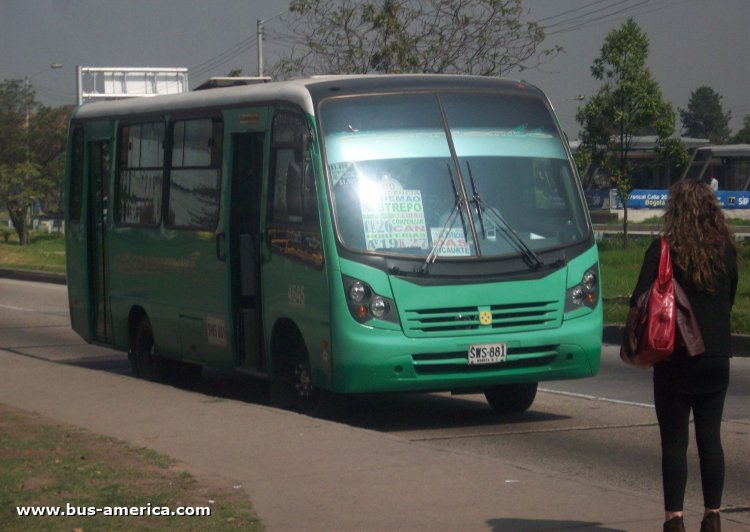 Busscar Fussion - CooTransNiza
SWS-881

Ruta 60 (Bogotá), unidad 4645
