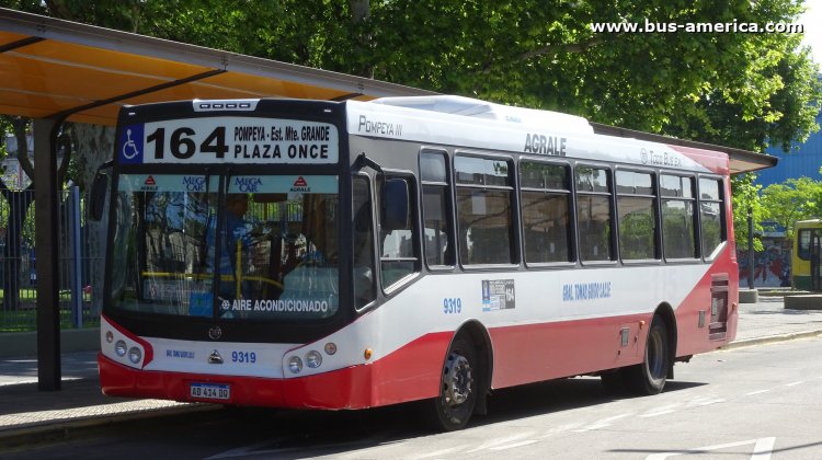 Agrale MT 15.0 LE - Todo Bus Pompeya III - Gral. Tomás Guido
AD 441 DQ

Línea 164 (Buenos Aires), interno 9319
