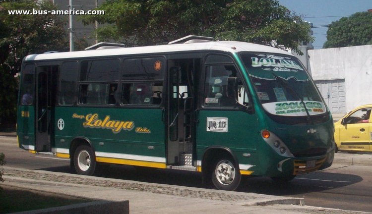 Isuzu Chevrolet NPR - Superior Temple - Lolaya
UYP-117

Ruta "Zoológico" (Barranquilla), unidad 244
