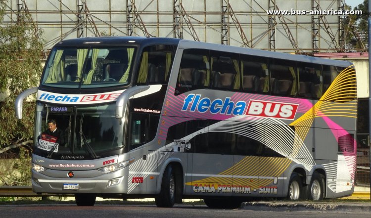 Scania K 400 B - Marcopolo G7 Paradiso 1800 DD (en Argentina) - Flecha Bus
AA 533 IH
[url=https://bus-america.com/galeria/displayimage.php?pid=57562]https://bus-america.com/galeria/displayimage.php?pid=57562[/url]

Flecha Bus, interno 37076

