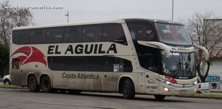 Volvo B450R - Marcopolo G7 Paradiso 1800 DD (en Argentina) - El Aguila
AC 474 CP
[url=https://bus-america.com/galeria/displayimage.php?pid=59661]https://bus-america.com/galeria/displayimage.php?pid=59661[/url]

El Aguila, interno LV-1007
