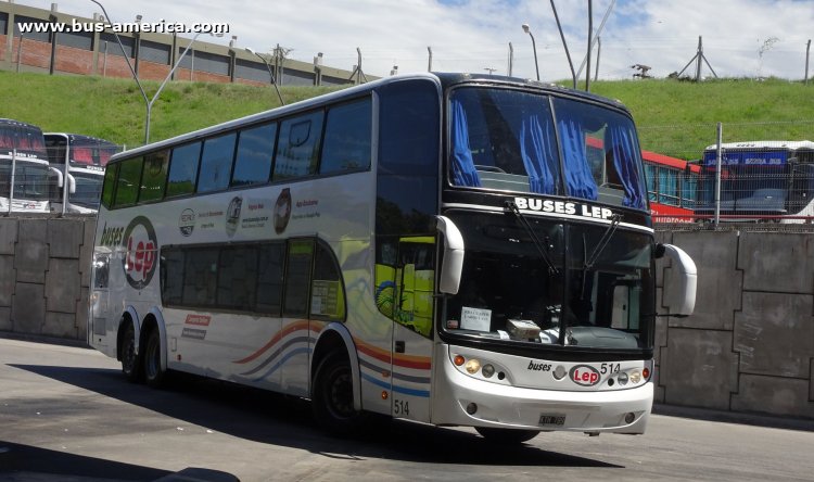 Volvo B12R - Sudamericanas F-50 - Lep
KTH 789

Buses Lep (Prov. Córdoba), interno 514
