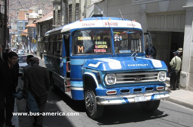 Chevrolet C 60 - lnea M de La Paz
