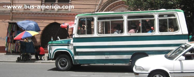Dodge - Marcopolo Jr. (en Bolivia) - lnea de La Paz
