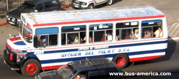 Mercedes-Benz L - Virgen del Pilar
Línea 31 (Asunción), unidad 8921
