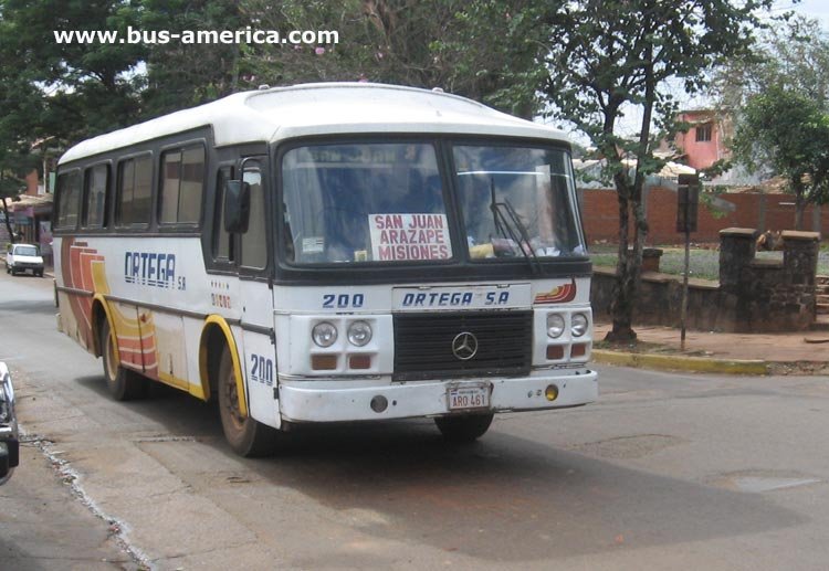 Mercedes-Benz - Marcopolo II (en Paraguay) - Ortega
ARO 461

Ortega, unidad 200
