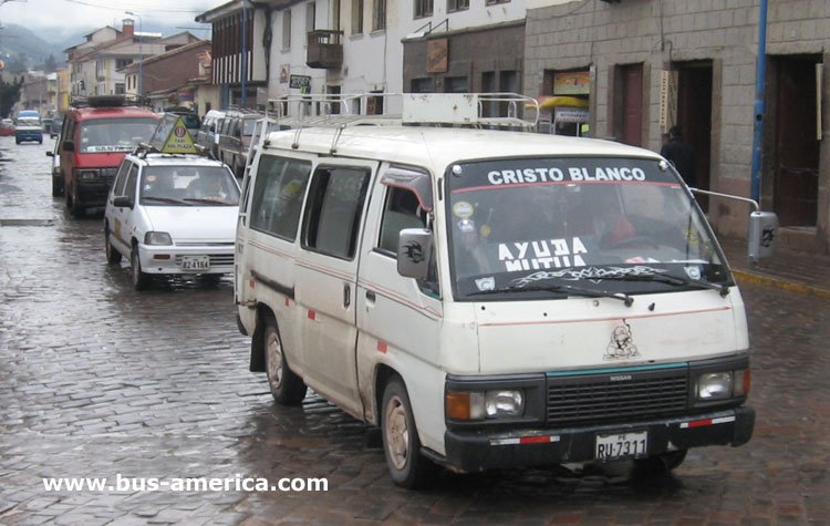 Nissan Caravan Urban (en Perú) - Cristo Blanco
RU7311
