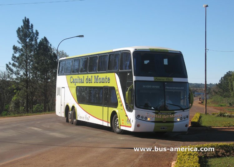 Volvo - Busscar Panoramico DD (en Argentina) - Capital del Monte
