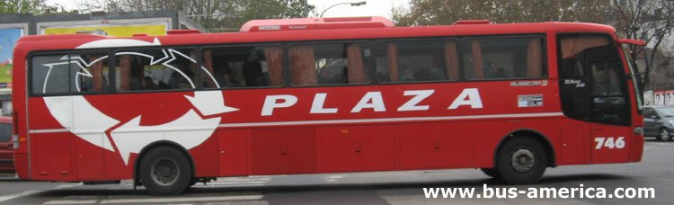 Volvo - Busscar El Buss 340 (en Argentina) - Plaza
