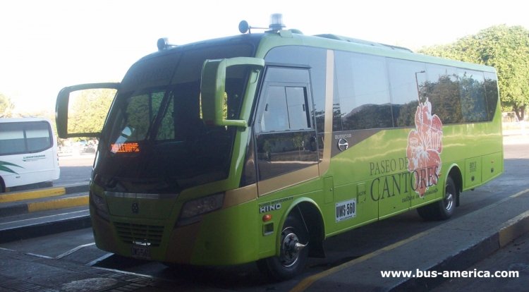 Hino FC4J - Busscar Presstige - Paseo de Cantores 800x
UWS560
(Colombia)

