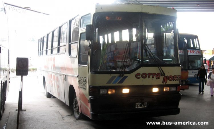 Mercedes-Benz OHL 1420 - Tramat - COTTA Norte
Y.049695 - VWC773
http://galeria.bus-america.com/displayimage.php?pid=27027
Interno 22
