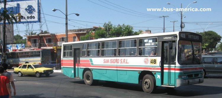 Mercedes-Benz OF - Busscar Urbanus (en Paraguay) - San Isidro
