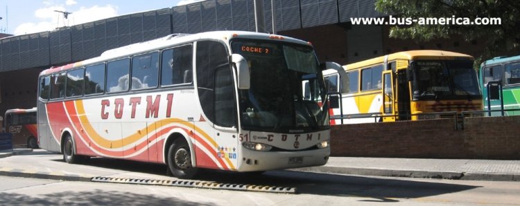 Scania K - Marcopolo Viaggio 1050 G6 (en Uruguay) - COTMI
MTC-1098

COTMI, interno 51
