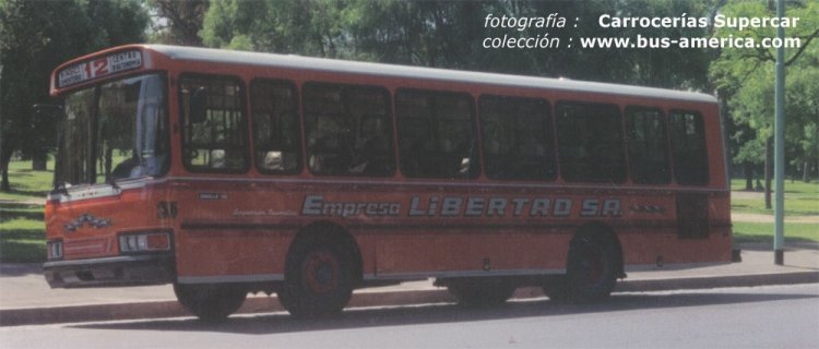 Zanello UN 9.60 - Supercar - Libertad
Línea 12 (Santiago del Estero), interno 36

Fotografía : Carrocerías Producar (Supercar)
