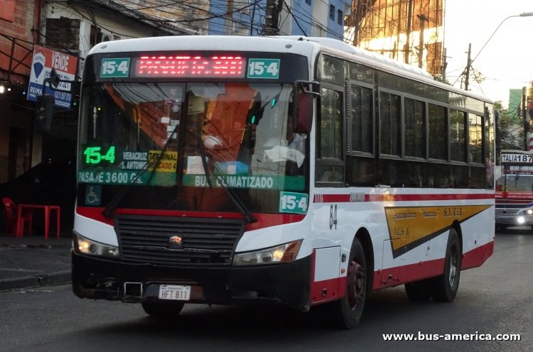 Zhong Tong Bus Sunny LCK6109DG (en Paraguay) - Automotores Guaraní
HFT 811
[url=https://bus-america.com/galeria/displayimage.php?pid=49130]https://bus-america.com/galeria/displayimage.php?pid=49130[/url]

Línea 15-4 (Asunción), unidad 84
