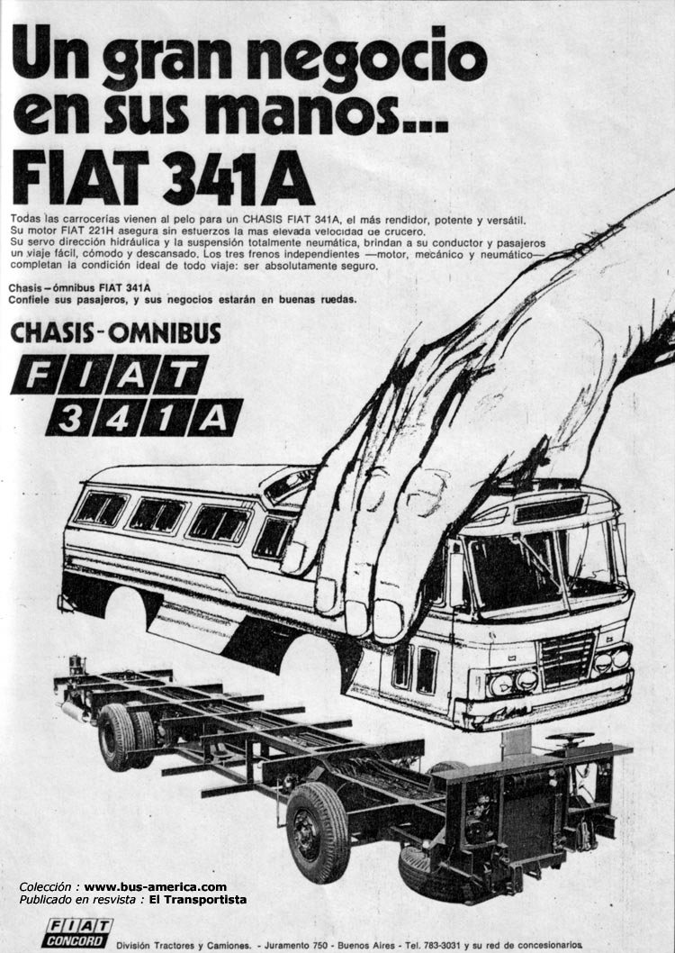Fiat 341A
Publicado en revista : El Transportista (Nº 90)
