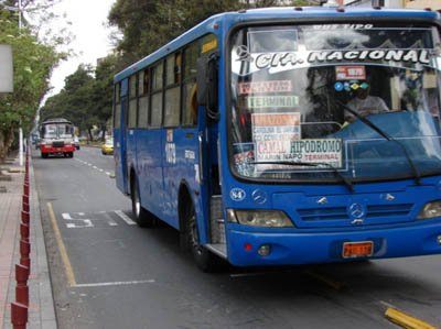 Bus Urbano del Ecuador
Palabras clave: Omnibus