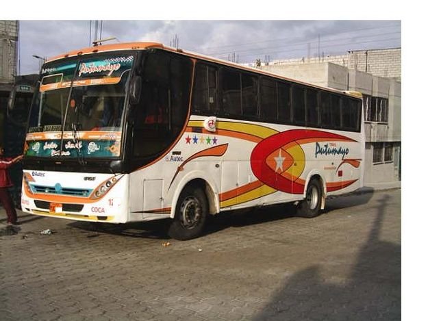 Bus Interprovincial del Ecuador.
