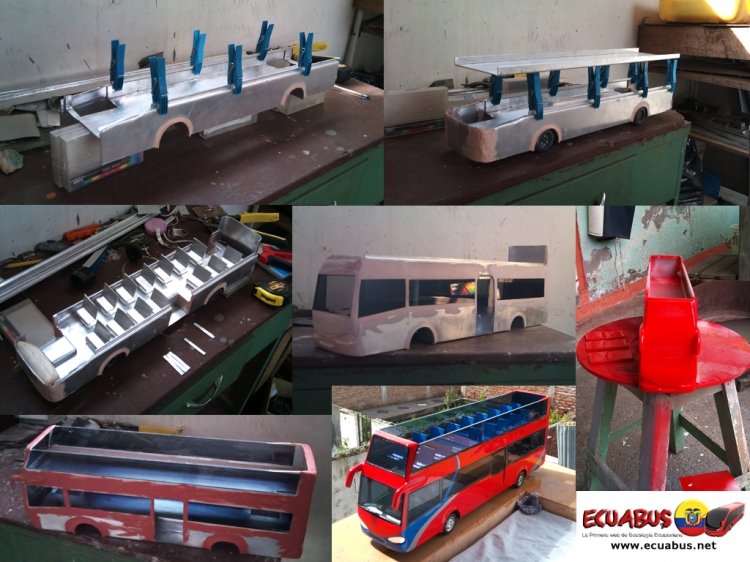 Proceso de fabricacion de un bus miniatura de aluminio
www.ecuabus.net
Palabras clave: Ecuabus