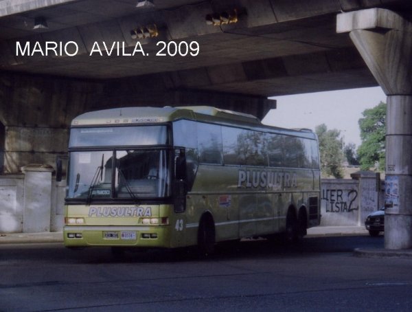 Busscar Jum Buss (en Argentina) - PLUSULTRA
ENTRANDO  A  TERMINAL  DE  OMNIBUS.
