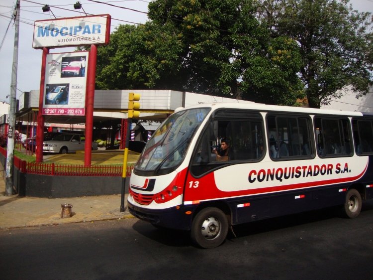 Mercedes-Benz LO 915 - Neobus Thunderboy (en Paraguay) - Linea 13 , Conquistador S.A.
Palabras clave: MB