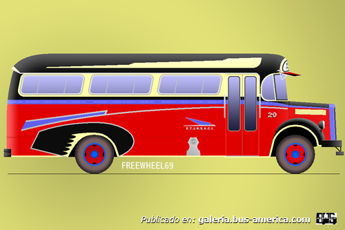 Mercedes-Benz L 312 - Gnecco América - Jorge Newbery
Línea 329 - Interno 29
