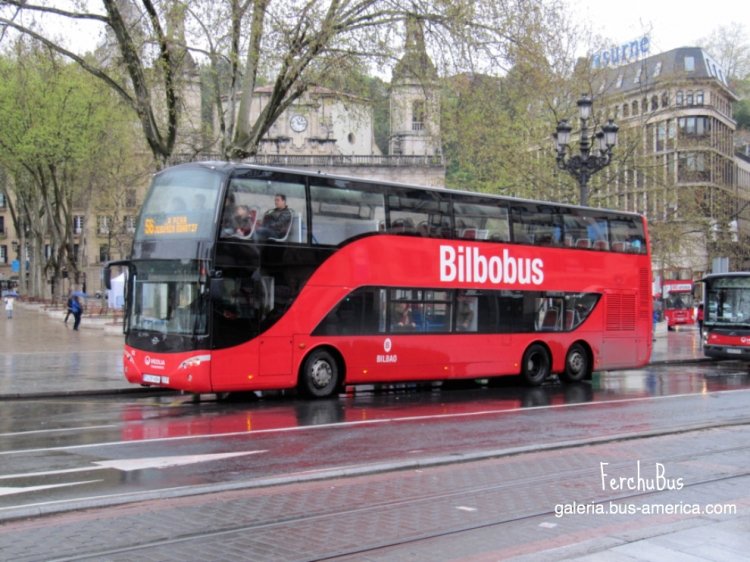 Bilbobus 
Linea 56 de Bilbao doble piso.
Palabras clave: Bilbobus