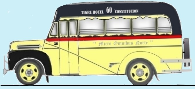 Ford - Gnecco - Micro Omnibus Norte
Dibujo hecho por el que suscribe.

Linea 60 Ex Linea 31 Micro Omnibus Norte  Interno 38

