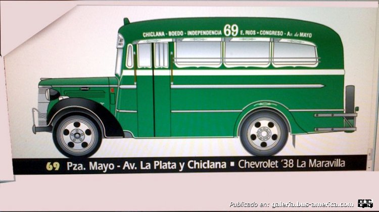5  Lin.69 Chevrolet 1938 C.La Maravilla
