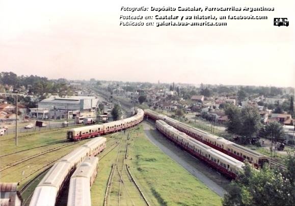 Toshiba (en Argentina) - Ferrocarriles Argentinos
Fotografía: Depósito Castelar, Ferrocarriles Argentinos
Extraído de: Castelar y su historia, en facebook.com
