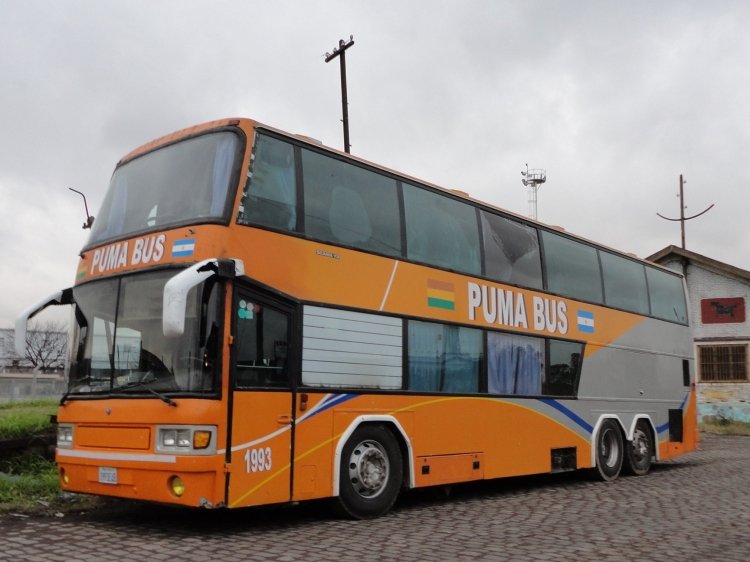 Scania K 113 - Irizar (para Bolivia) - Puma Bus
Puma Bus, unidad 1993
Línea Bolivia-Buenos Aires
