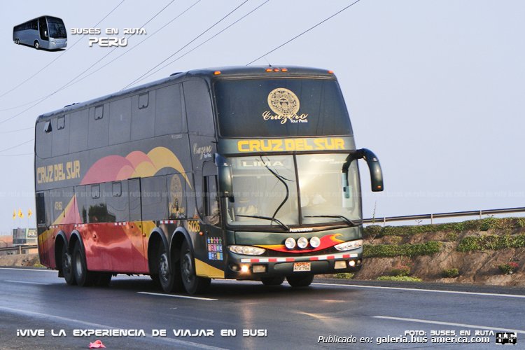 Marcopolo G6 Paradiso 1800 DD (en Perú) - Cruz del Sur
Fotógrafo: Buses en Ruta
Palabras clave: cruz del sur